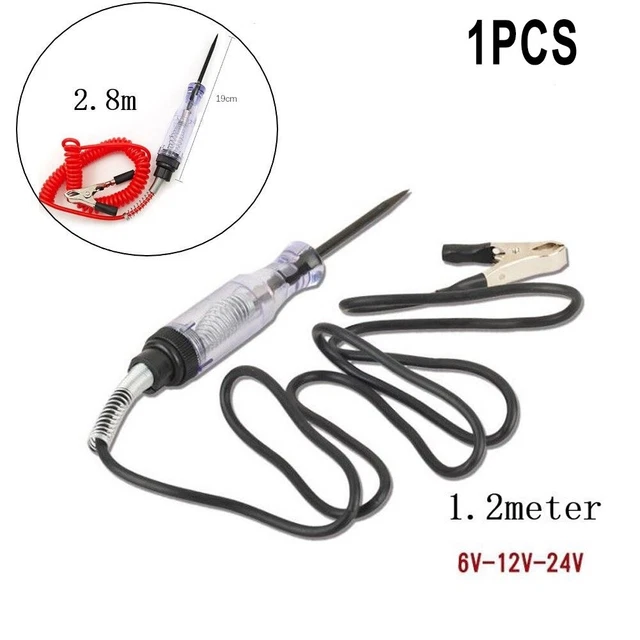 Test pour fusibles de voiture testeur de circuit stylo de mesure localise les co
