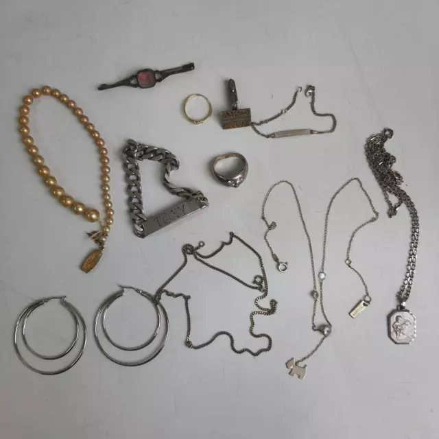 Lot de Bijoux Vintage Argent 925, Poinçonnés Minerve et Tête de Sanglier