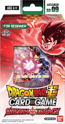 Starter Deck SD09 Saiyan Legacy English version | Dragon Ball Super Card Game