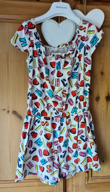 Tuta Moschino Ragazze Età 9-10 Anni