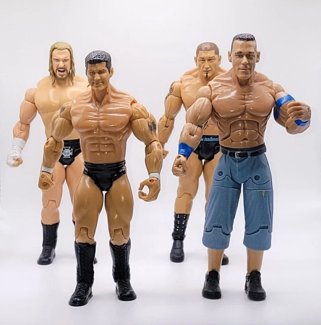 VINTAGE WWE ECW Jakks Pacific Wrestling Figures - Mixed Lot Of 7