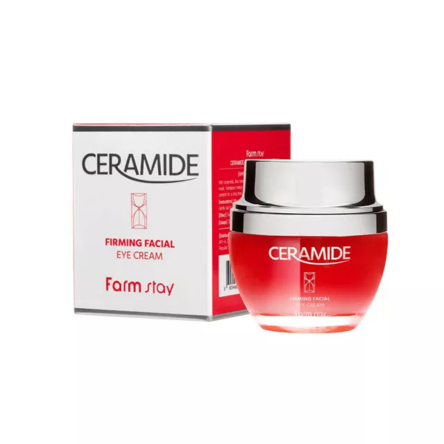 [FARM STAY] Ceramide Firming Facial Eye Cream - 50ml / Free Gift