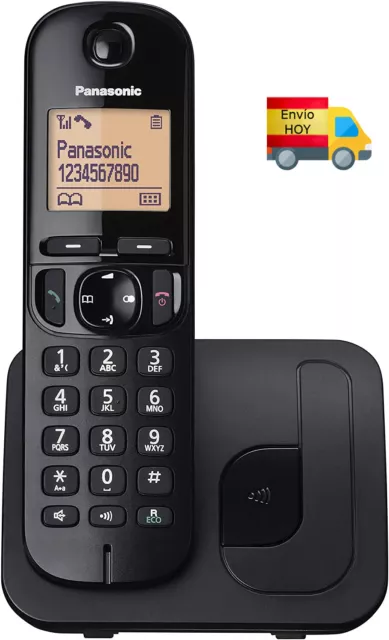 Telefono Fijo Inalambrico Panasonic 50 Numeros Agenda Lcd