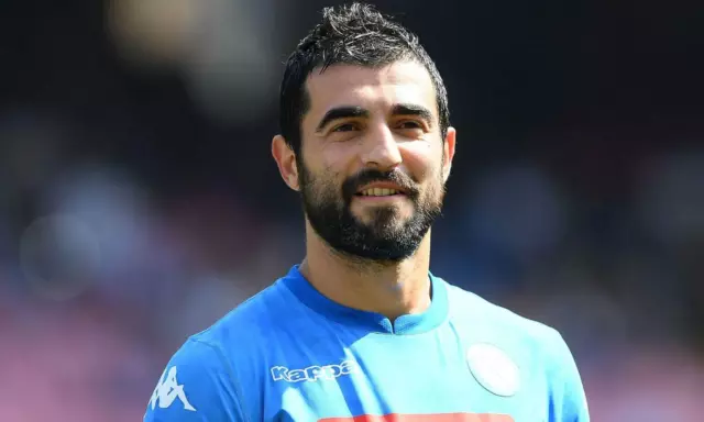 Maglia Raul Albiol Indossata Napoli-Cagliari 2017/18 + Coa - Da Collezione