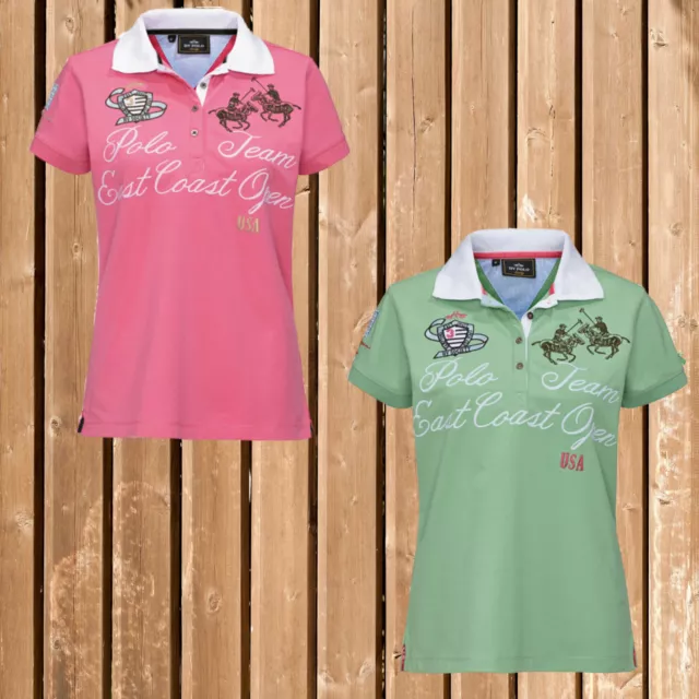 HV Polo Damen Shirt Halliday, HV Polo Kurzarm T-shirt, Poloshirt Lady Shirt