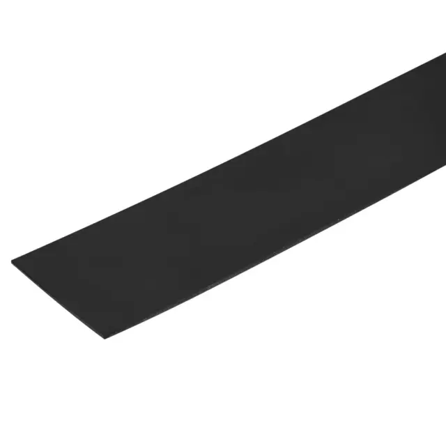 EPDM Hoja De Goma Negro con Adhesivo 50mm x 915mm x 3mm para Puerta Sellado Tira