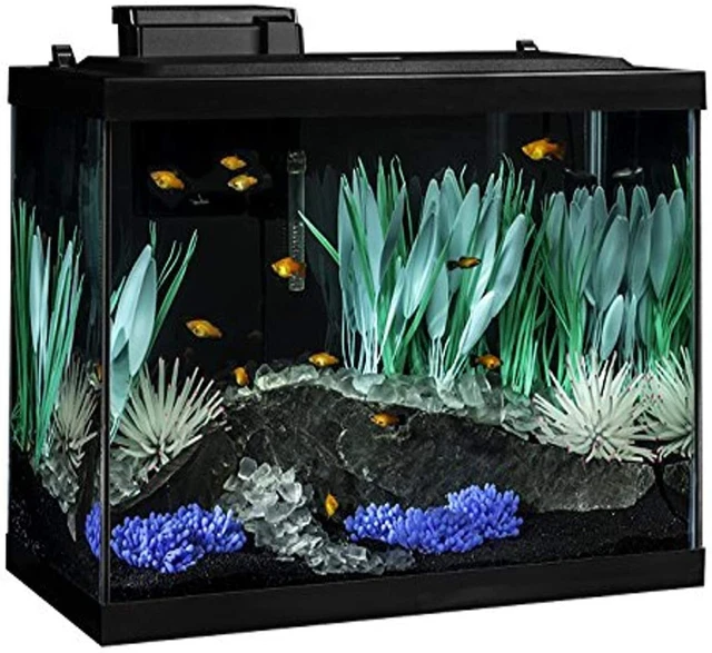 Tetra Colorfusion Aquarium 20 Gallon Fish Tank Kit, Includes LED Lighting and De