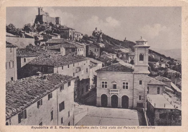 C18817-Emilia Romagna, S. Marino, Panorama Seen From The Government Palace, 1950