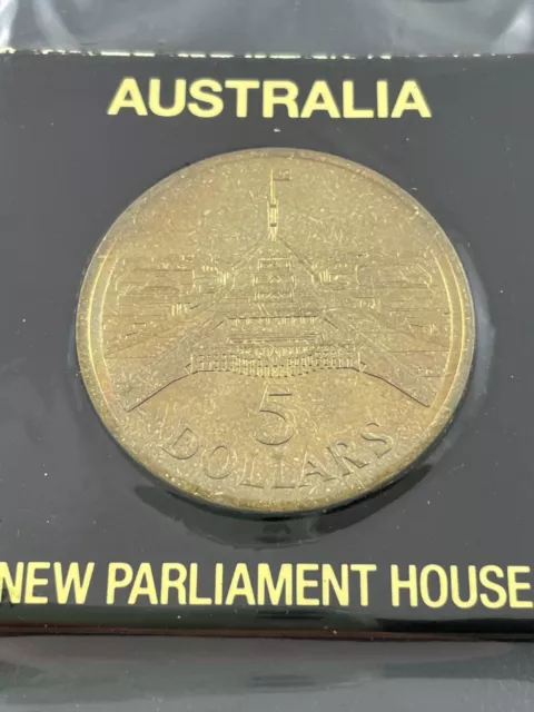 1988 Opening Parliament House $5 Coin-Note Set 3