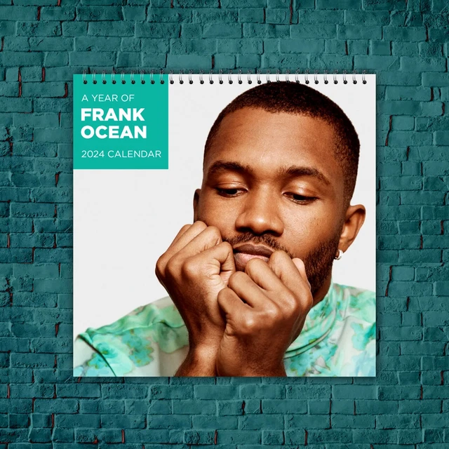 FRANK OCEAN CALENDAR 2024, Celebrity Calendar, Frank Ocean 2024 Wall
