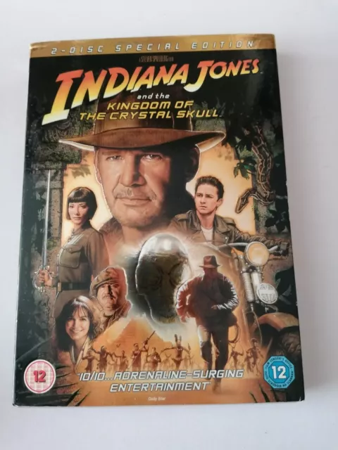 Indiana Jones And The Kingdom Of The Crystal Skull (DVD, 2008, 2-Disc Set)