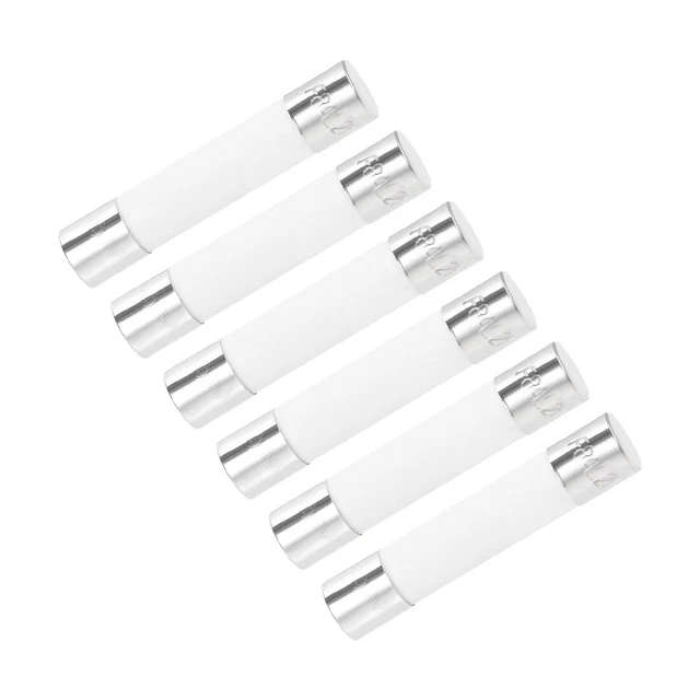 Automobile Fusibles cartouche 8A 250V Remplacement rapide soufflets 6Pcs