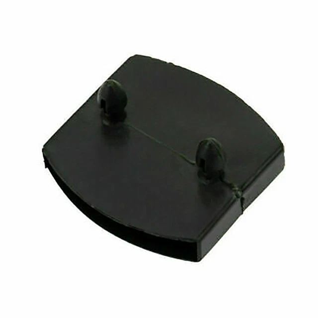 Tapa 55*55*17 mm lados 100 % totalmente nueva 2 pines soportes de fijación central negros