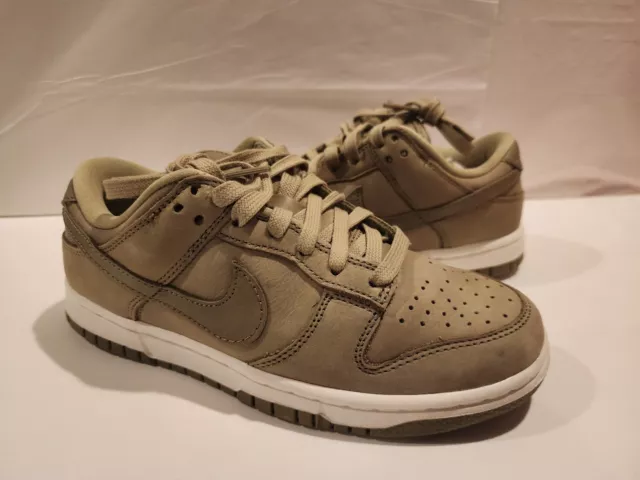 Nike Dunk Low PRM Neutral Olive Green Shoes Sneaker DV7415-200 Women's Size 5.5