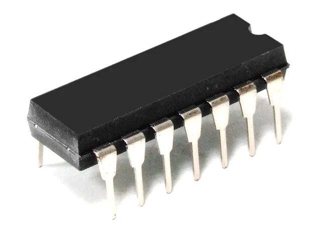 Circuit Intégré (CI) Philips HEF4068BP - 5 Unités Traversantes - Composant Électronique Neuf (Fabriqué En France)