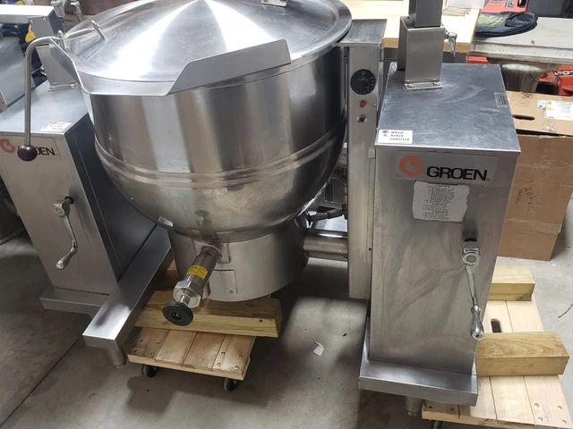 Groen 40 Gallon Gas Jacketed Tilt Kettle DHT/1P-4 Free Shipping 30 Day Warranty