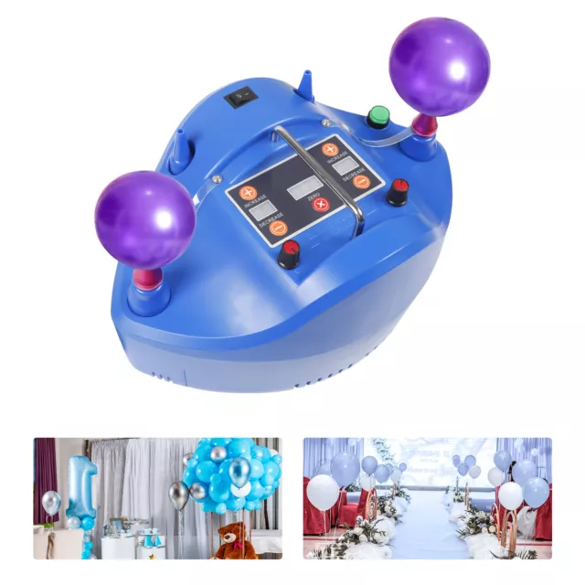 Elektrische Ballonpumpe Timer Inflator 1200W Luftpumpe Quantitativ Pumpe