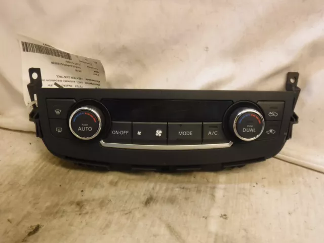 16 17 18 Nissan Altima HVAC AC / Heater Climate Control Module 27500-9HS0A CKY07