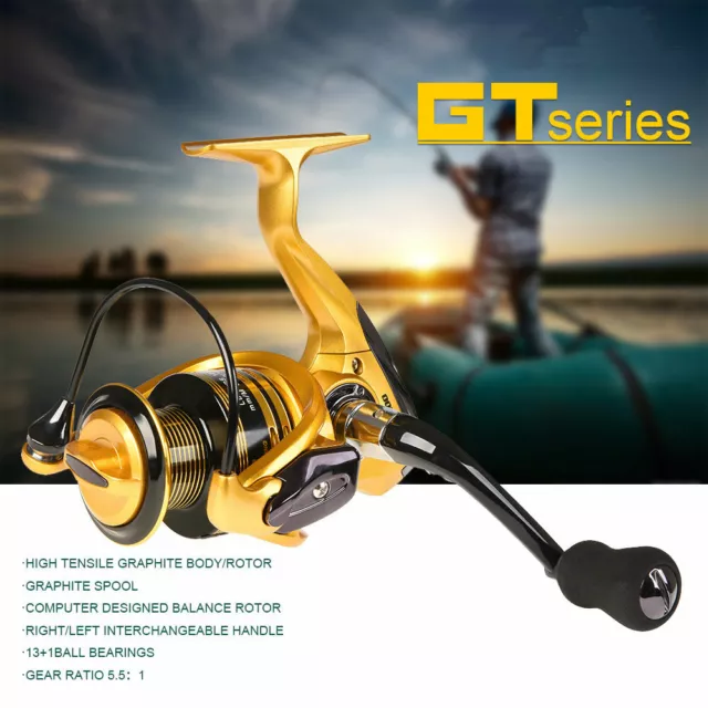 SPINNING FISHING REELS 2000-3000 Saltwater Spinning Reel for Trout