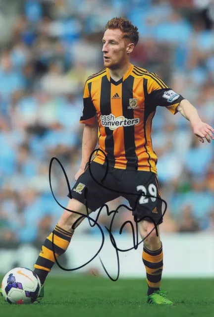 Stephen Quinn Hand Signed 12x8 Photo Hull City - Football Autograph.
