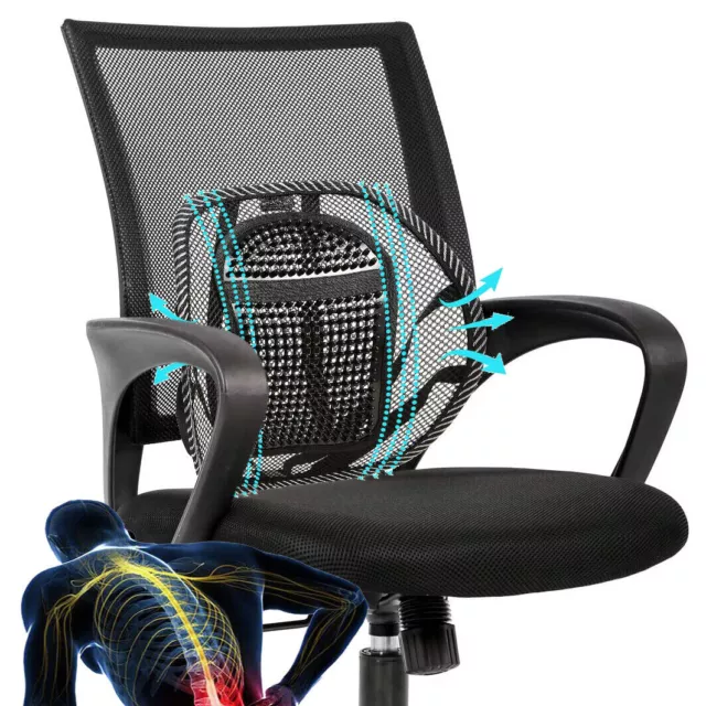 Big Ant Mesh Back Lumbar Support Pillow Cushion for Car Seat Office Chair Soft