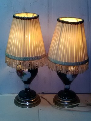CHICCO ARTSANA VINTAGE ANNI '60 BIMBO & BIMBA COPPIA DI LAMPADE/ABAT-JOUR 