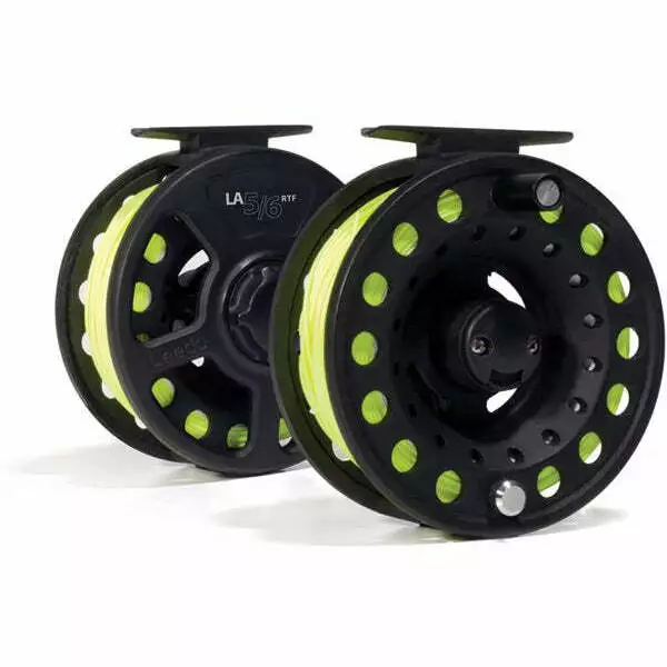 Leeda RTF Carp Angler Fishing Reel 5/6 With WF6F Fly Line