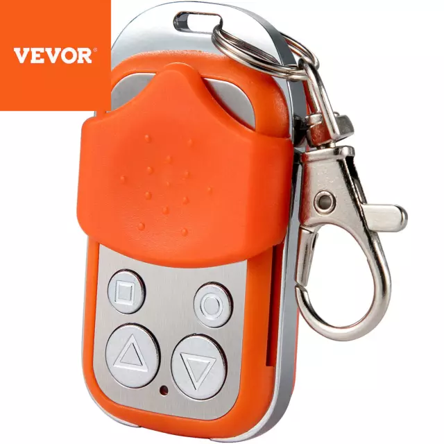 VEVOR Gate Remote Control Gate Opener Remote 4 Button Sliding Gate Opener Orange