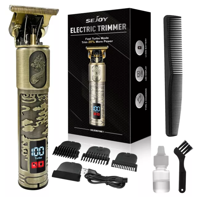 SEJOY Men's Styling Electric Hair Trimmer Clipper Beard Cutting Shaver Cordless