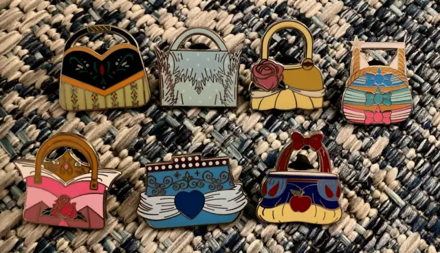 Disney Handbag Collectible Pin Pack Purse Disney Parks Mystery Pin You Choose C8