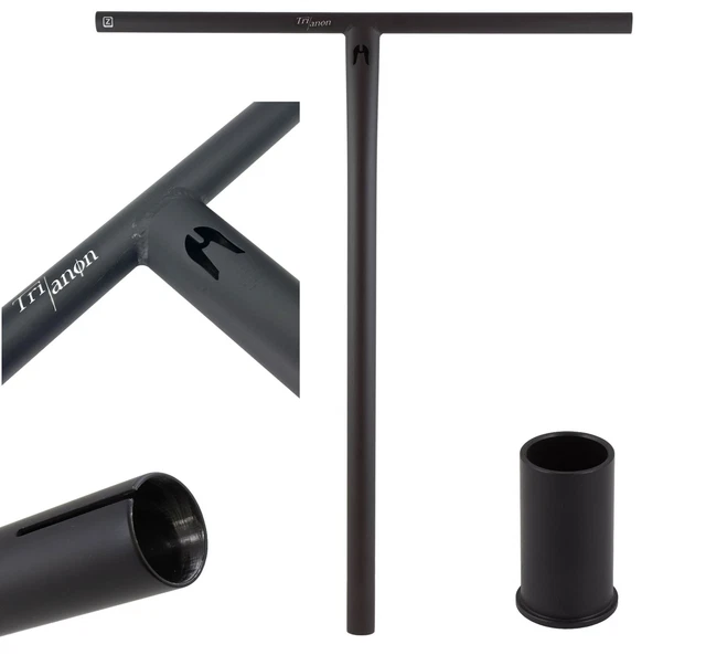 ETHIC Guidon Trianon 620 Mm Noir Mat – Trottinette Freestyle Haut De Gamme
