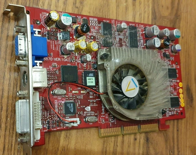MSI Scheda Grafica NVIDIA GeForce4 Ti4200 64MB AGP MS-8879 - Ricondizionata