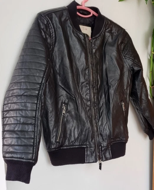 Blouson cuir garçon zara best sale