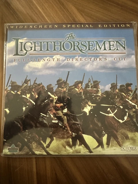 The Lighthorsemen Full Length Director's Cut Laserdisc LD Widescreen - Like New