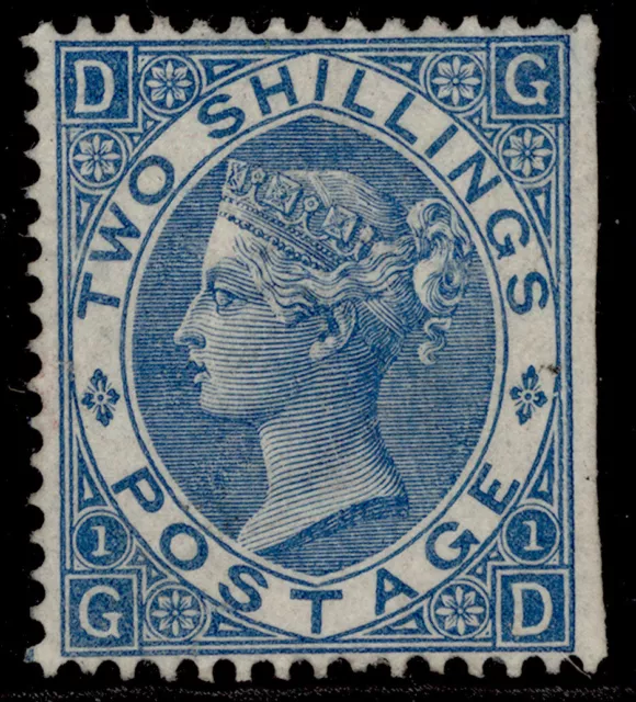 GB QV SG118, SCARCE 2s dull blue, UNUSED. Cat £4500. GD