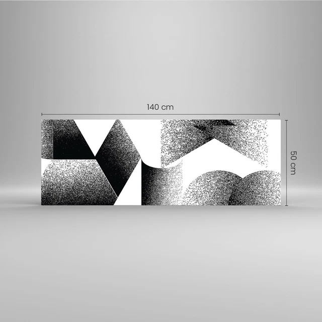 Quadro Su Vetro Aereo An-2 In Bianco E Nero – 5 Pezzi 100x60 Cm – Stampe Da Parete Moderne Per Soggiorno, Camera, Cucina – GEG100x60-4363