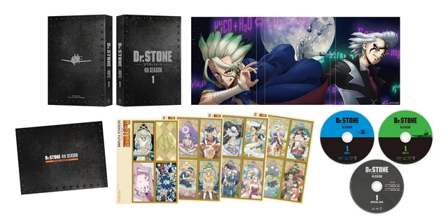 DR. STONE 4TH SEASON Blu-ray BOX 2 First Press Limited Edition