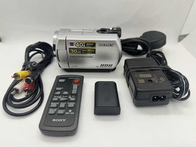 SONY HANDYCAM DCR-SX31E Digital Camcorder 8GB HDD 60x Optical Zoom