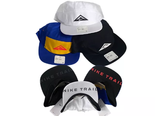 CHAPEAU DE COURSE Nike Trail Aerobill vent arriere ou AW84 casquette reflechissante logo graphique EUR 99 48 PicClick FR