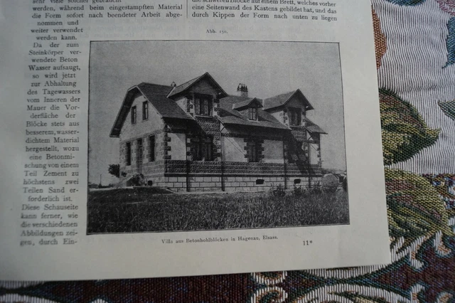 1910 Prometheus 1103 Villa in Hagenau / Schladebach / Rockwell New York