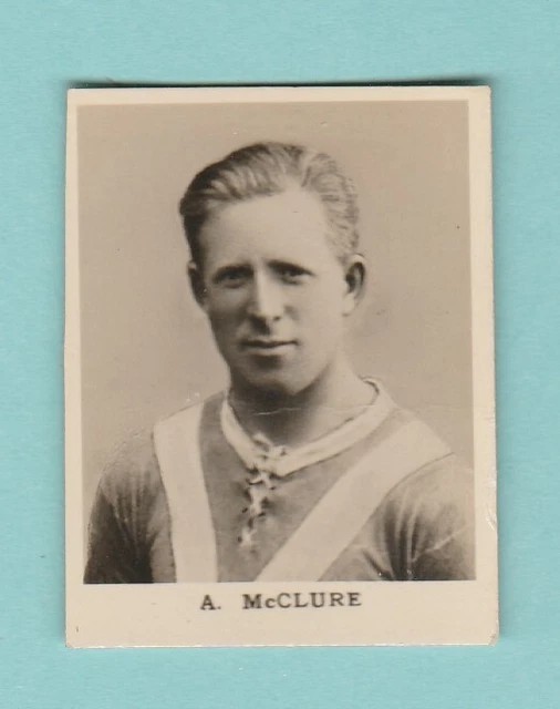 FOOTBALL  -  D.C. THOMSON  -  A.  McCLURE  OF  BIRMINGHAM  -  1923