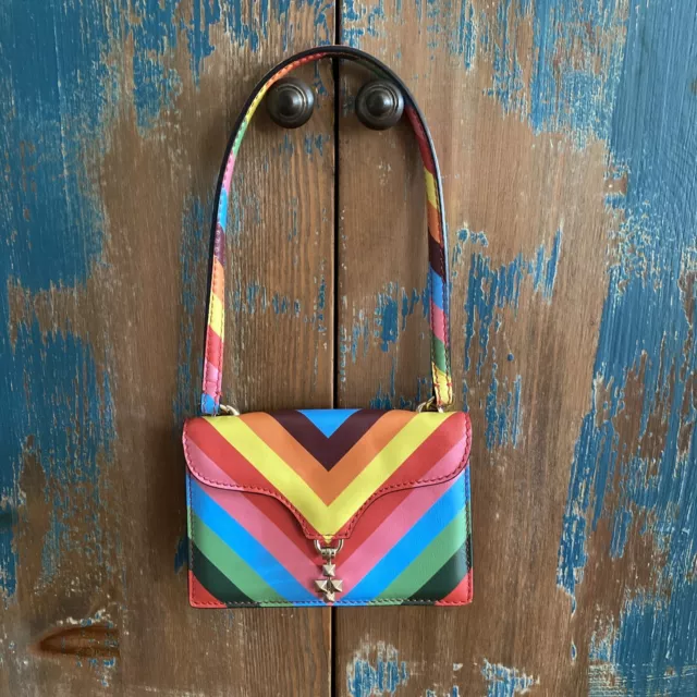 Valentino Rainbow minibag mini bag Garavani muli-Colored w/ strap