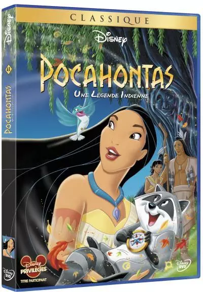 DVD " Pocahontas " Walt Disney Diamond No. 41 New Blister Pack