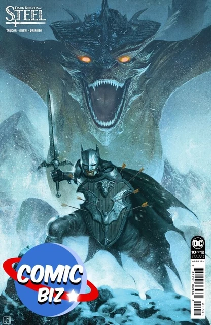 Dark Knights Of Steel #10 (2023) 1St Printing Scarce 1:25 Variant Cover C Dc