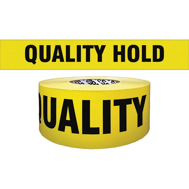 GRAINGER APPROVED B3104Y1511-200 Barricade Tape,Yellow/Black,1000ft x 3In