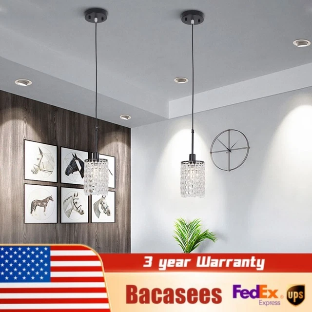 2Pcs Modern Ceiling Hanging Lights Kitchen Island Pendant Lamps Lighting Fixture
