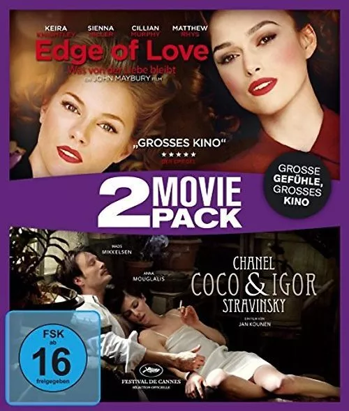 2 Movie Pack: Coco Chanel & Igor Stravinsky / Edge of Love