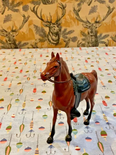 VINTAGE HARTLAND 700 SERIES 7" Wrangler Horses. Brown Walking Horse, very nice