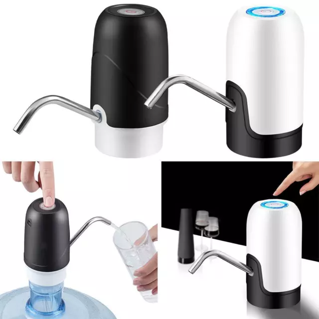 Portable Water Bottle Pump Quiet Electric Automatic Water Dispenser USB