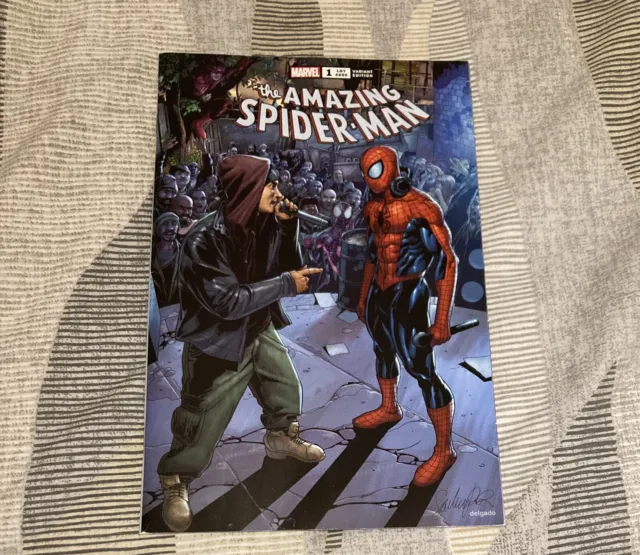 Marvel Comics The Amazing Spider-Man x Eminem #1 2022 Comic Book - IN HAND!